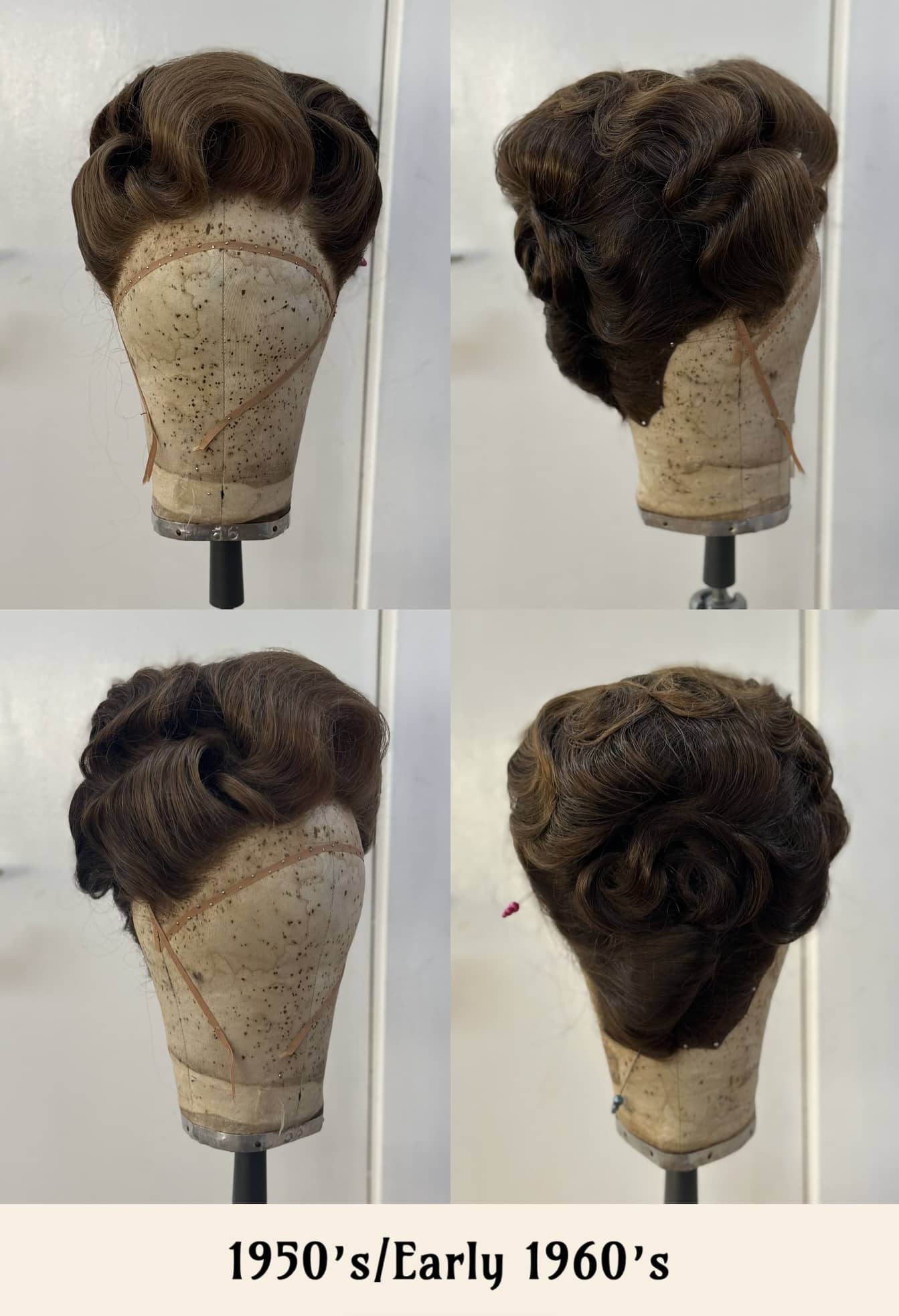 Wig hair styles from the 1950's/1960's